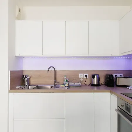 L'azuera Center 2p Design 4 Pers Secure Parking Apartman