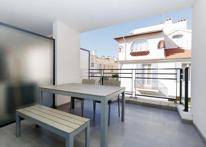 L'azuera Center 2p Design 4 Pers Secure Parking * Cannes