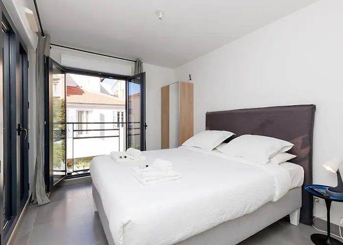 L'azuera Center 2p Design 4 Pers Secure Parking * Cannes