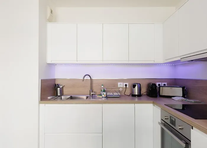 L'azuera Center 2p Design 4 Pers Secure Parking Apartman