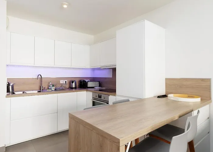 L'azuera Center 2p Design 4 Pers Secure Parking *