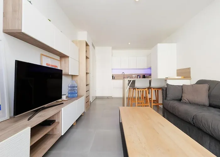 L'azuera Center 2p Design 4 Pers Secure Parking *