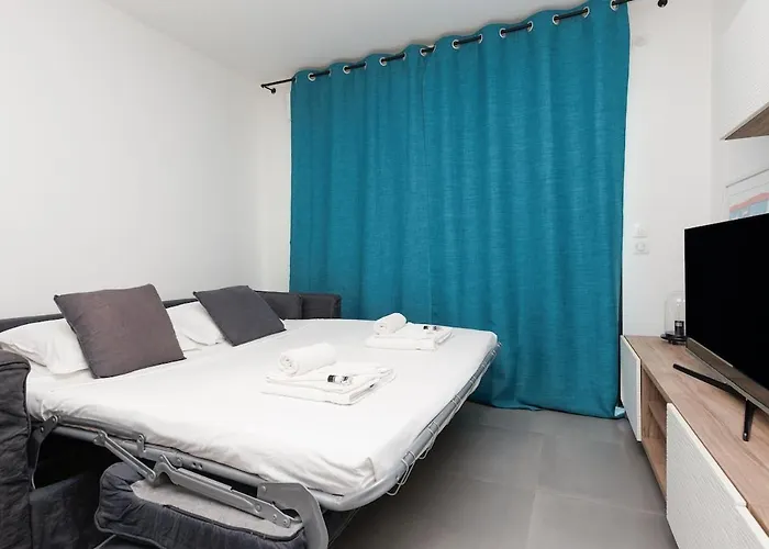 L'azuera Center 2p Design 4 Pers Secure Parking *