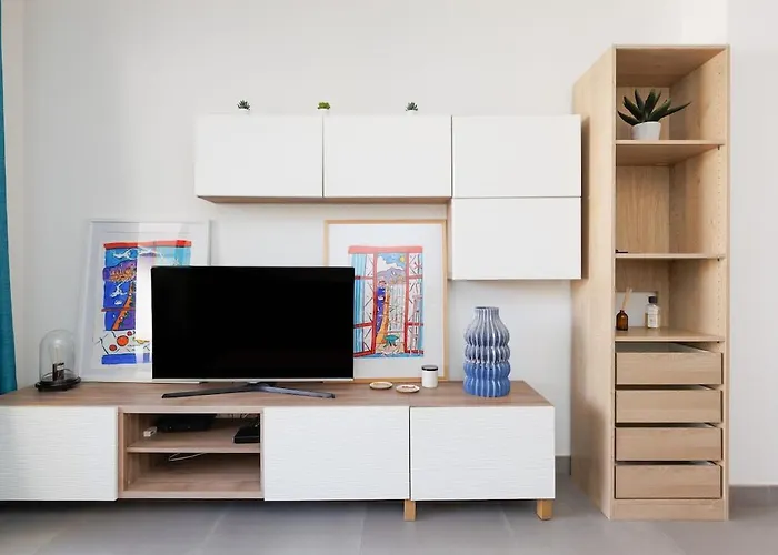 L'azuera Center 2p Design 4 Pers Secure Parking Apartamento