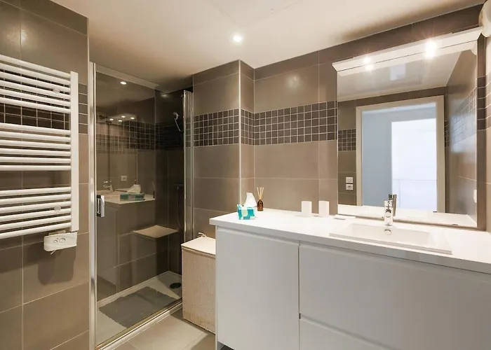 L'azuera Center 2p Design 4 Pers Secure Parking Apartamento