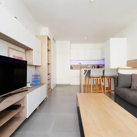 L'azuera Center 2p Design 4 Pers Secure Parking 5 Mins Croisette *