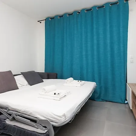 L'azuera Center 2p Design 4 Pers Secure Parking 5 Mins Croisette *