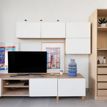 L'azuera Center 2p Design 4 Pers Secure Parking 5 Mins Croisette Apartman